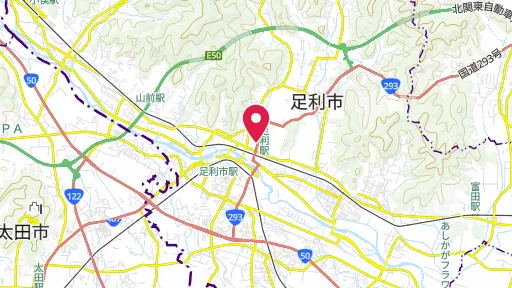 足利学校の位置
