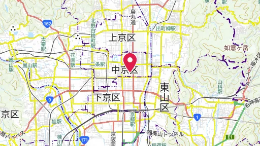 南蛮寺跡 の位置