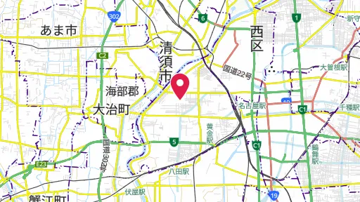 豊国神社の位置
