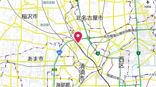 清洲城の位置
