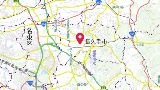 小牧・長久手の戦いの位置
