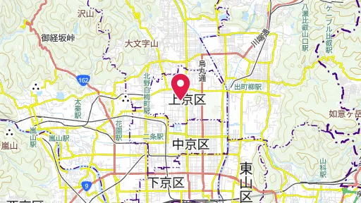 聚楽第の位置