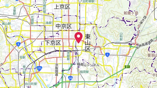 耳塚の位置