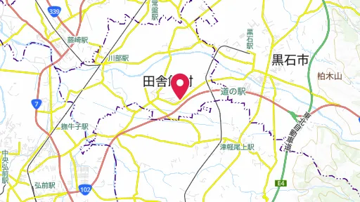 垂柳遺跡の位置