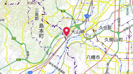 妙喜庵の位置