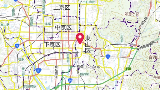方広寺の位置