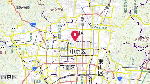 京都所司代跡の位置