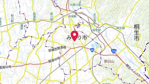 岩宿遺跡の位置