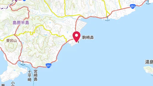 島原の乱の位置