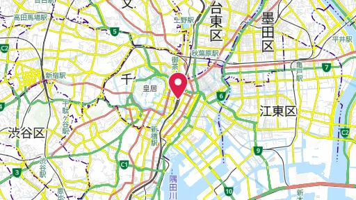 東京駅の位置