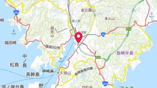 出島の位置