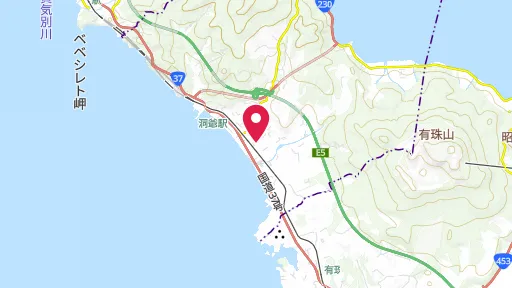 入江高砂貝塚館の位置