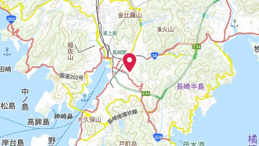 崇福寺の位置