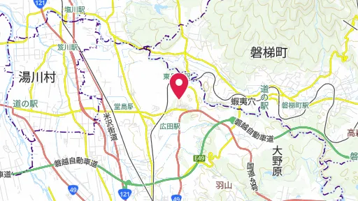 会津藩校日新館の位置
