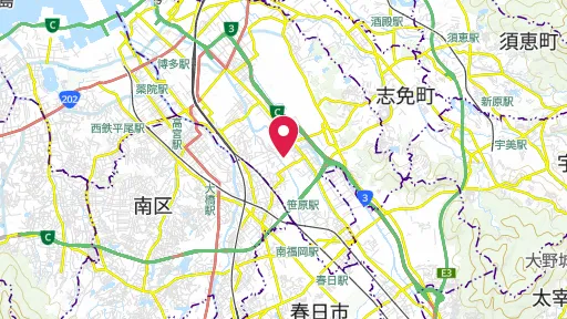 板付遺跡の位置