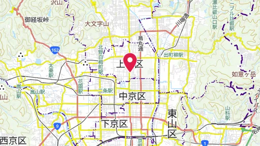 古義堂（堀川塾）の位置