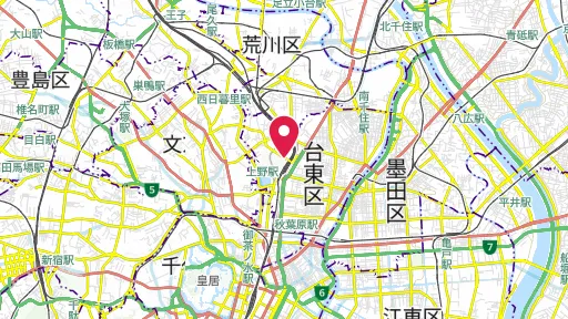 国立科学博物館の位置