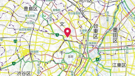 小石川後楽園の位置