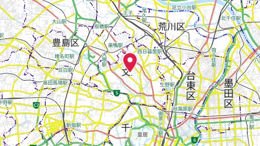 小石川養生所の位置