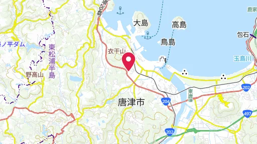 菜畑遺跡の位置