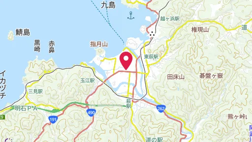 明倫館の位置