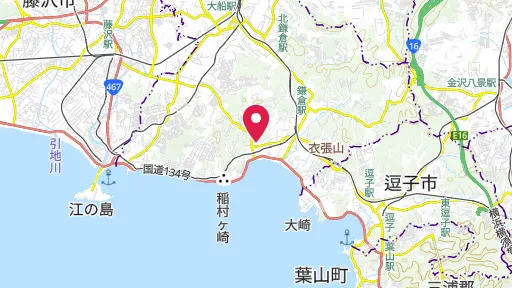 川端康成記念会の位置