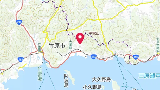 福田社倉の位置
