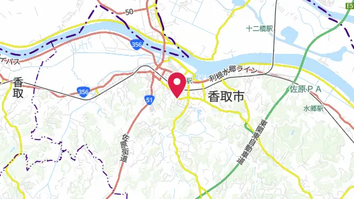 伊能忠敬記念館の位置