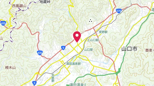 山口県立美術館の位置