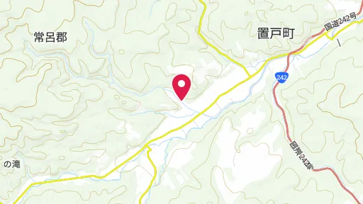 置戸安住遺跡の位置