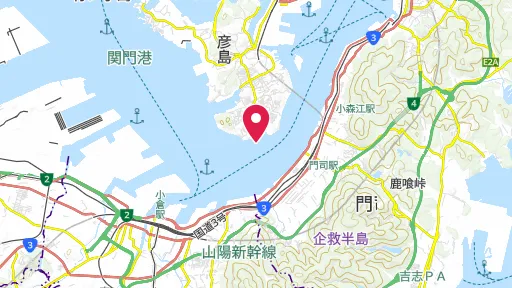 下関戦争の位置