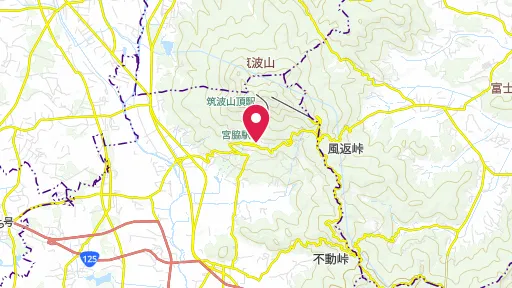 筑波山の位置