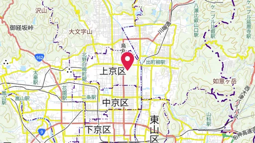 京都御所の位置