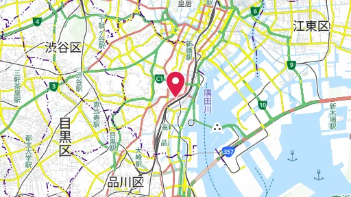 薩摩邸跡の位置