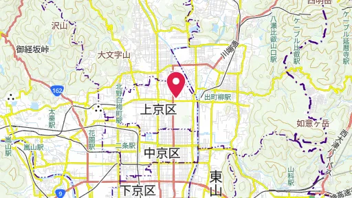 同志社大学の位置