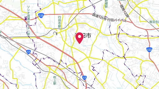 稲荷山古墳の位置