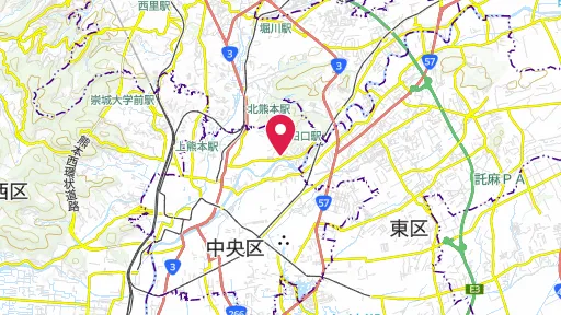 神風連資料館 の位置