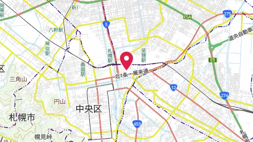 札幌開拓使麦酒醸造所の位置