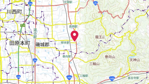 黒塚古墳の位置