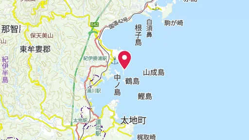 ノルマントン号避難碑の位置