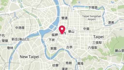 中華民国総統府の位置
