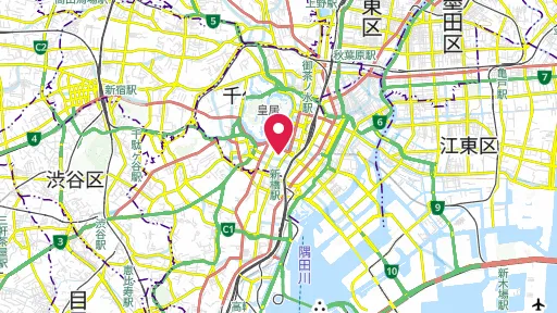 日比谷公園の位置