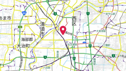 トヨタ産業技術記念館の位置