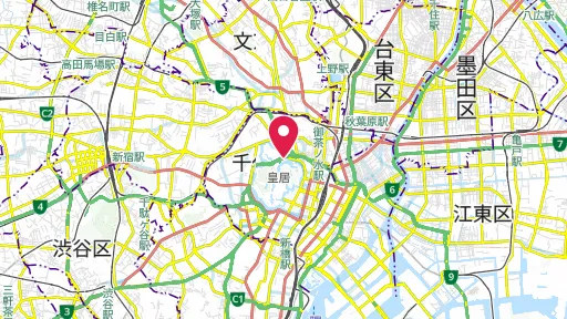東京国立近代美術館の位置