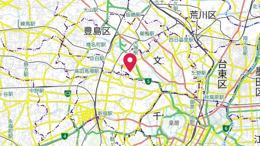 永青文庫の位置