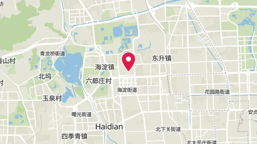 北京大学の位置