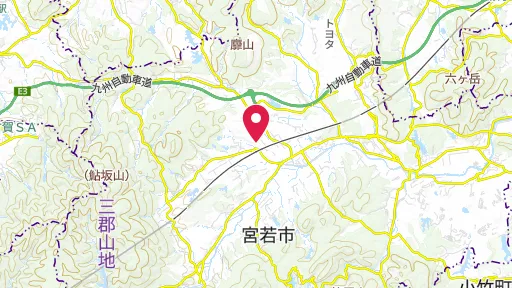 竹原古墳の位置