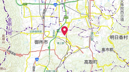 水平社博物館の位置