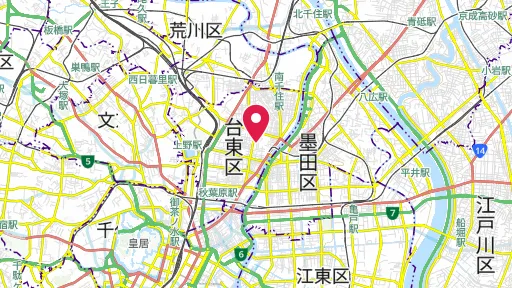 浅草六区 の位置