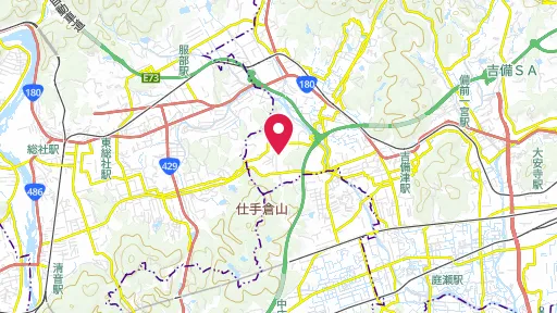 造山古墳の位置